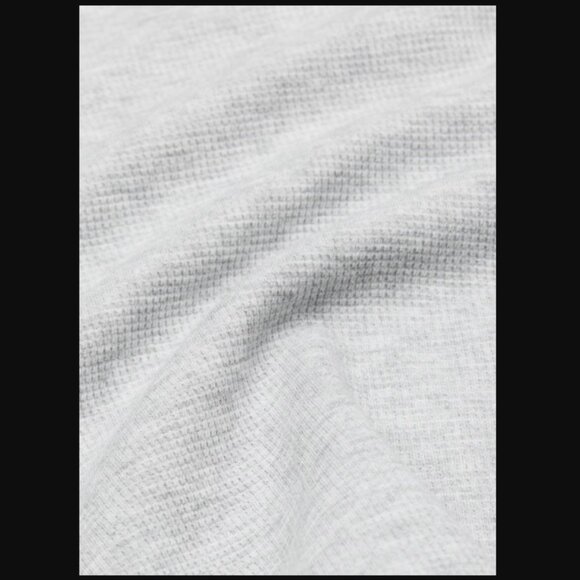 Aritzia Sunday Best Baby Waffle Rory Henley Long Sleeve Button Crewneck $35.00 - Picture 8 of 14